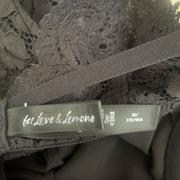 New! For Love & Lemons Creamsicle Lace Slip Dress Medium 37855 - Picture 8 of 11